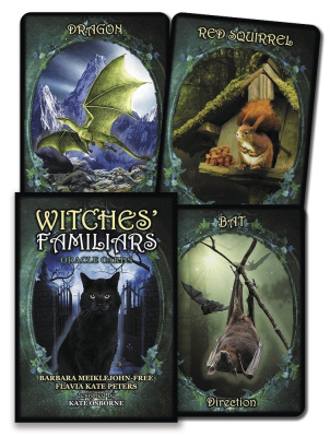 Карты Таро "Witches Familiars Oracle Cards" Solarus / Ведьмы Фамильяры Карты Оракула