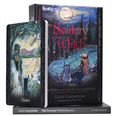 Карты Таро "The Solitary Witch Oracle Cards" Blue Angel / Карты Одинокой Ведьмы-Оракула