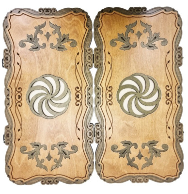 картинка Нарды Марс "Бесконечность" средние (деревянные, 47 см, Россия), Partida от магазина Gamesdealer.ru