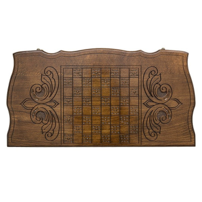 картинка Нарды резные "Герб Дагестана", Rasulov от магазина Gamesdealer.ru