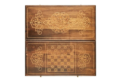 картинка Нарды резные "Орнамент-4" 60, Ustyan от магазина Gamesdealer.ru