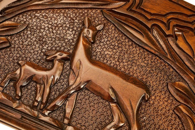 картинка Нарды резные "Олень", Petrosyan от магазина Gamesdealer.ru