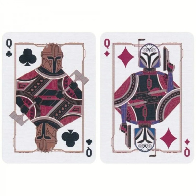 картинка Карты "Theory11 Mandalorian V2 Stars Wars playing cards" от магазина Gamesdealer.ru