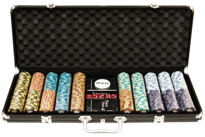 картинка Набор для покера Monte Carlo на 500 фишек от магазина Gamesdealer.ru