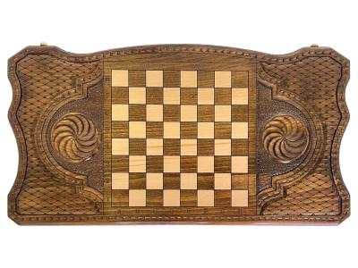 картинка Нарды резные "Виноградная лоза", 60 Simonyan от магазина Gamesdealer.ru