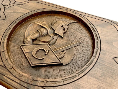 картинка Нарды резные "Гладиатор 2", Mkhitaryan от магазина Gamesdealer.ru