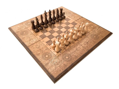 Шахматы + нарды "Модерн 2" 50, Zakaryan