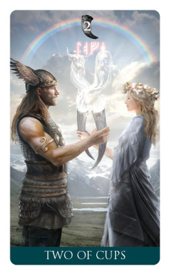 картинка Карты Таро "Runic Tarot Mini" Lo Scarabeo / Мини-Руническое Таро от магазина Gamesdealer.ru