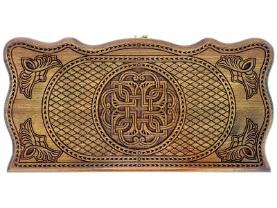 картинка Нарды резные "Тёмный Узор 4" 50, Mirzoyan от магазина Gamesdealer.ru