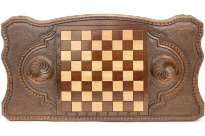 картинка Нарды резные "Лошадь 2", Simonyan от магазина Gamesdealer.ru