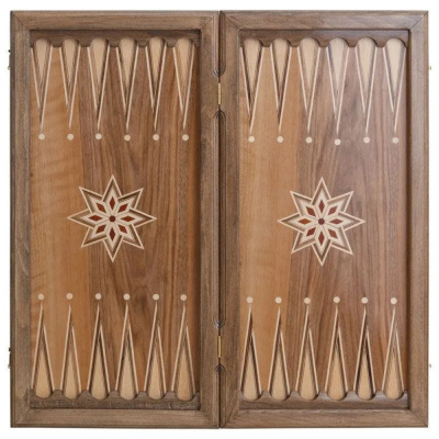 картинка Нарды "Церковь у Арарата" инкрустация + орнамент, Zeynalyan от магазина Gamesdealer.ru