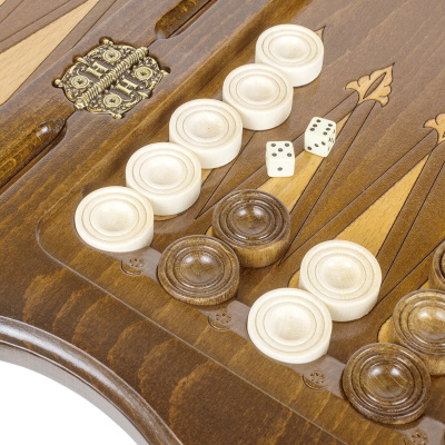 картинка Нарды резные "Бесконечность 5" с ручкой 60, Haleyan от магазина Gamesdealer.ru