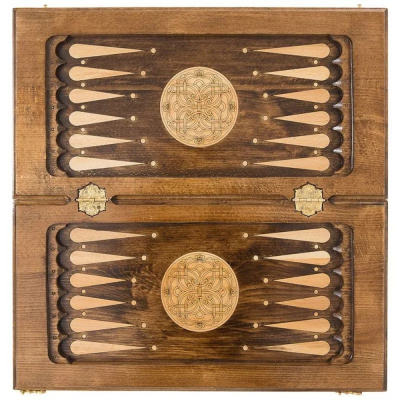 картинка Шахматы + нарды резные 50, am453, Mirzoyan от магазина Gamesdealer.ru