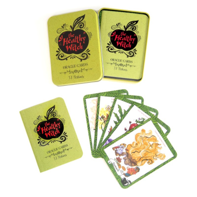 Карты Таро "Healthy Witch Oracle Cards" Schiffer Publishing / Полезные карты Ведьмы-оракула