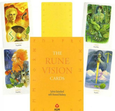 картинка Карты Таро "Rune Vision Cards" AGM Urania / Карты Рунического Видения от магазина Gamesdealer.ru