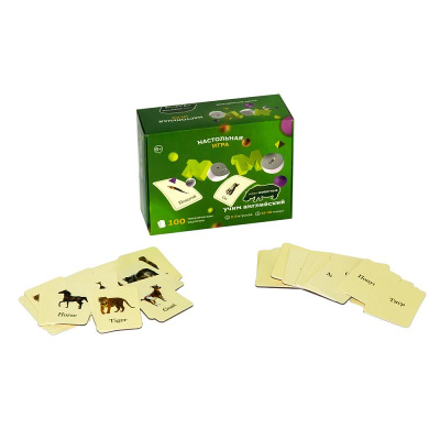 картинка Мемо. Учим английский. Животные от магазина Gamesdealer.ru