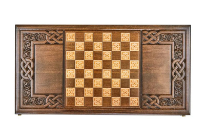 картинка Нарды резные "Армянский узор 8" 60, Haleyan от магазина Gamesdealer.ru