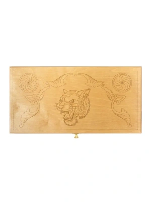 картинка Нарды + Шашки Элеганс "Тигр" 60, Partida от магазина Gamesdealer.ru