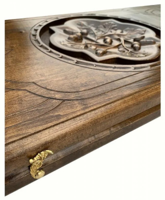 картинка Нарды резные "Ветвь дуба", Mkhitaryan от магазина Gamesdealer.ru