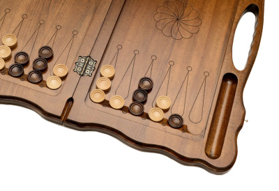 картинка Нарды резные "Рыбак", Haleyan от магазина Gamesdealer.ru