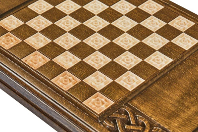 картинка Нарды резные "Армянский узор 7" 60, Haleyan от магазина Gamesdealer.ru