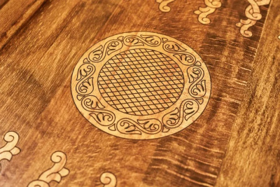 картинка Нарды резные "Монастырь в горах", Mkhitaryan от магазина Gamesdealer.ru