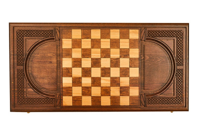 картинка Нарды резные "Армянский фрактал 2" 60, Ustyan от магазина Gamesdealer.ru