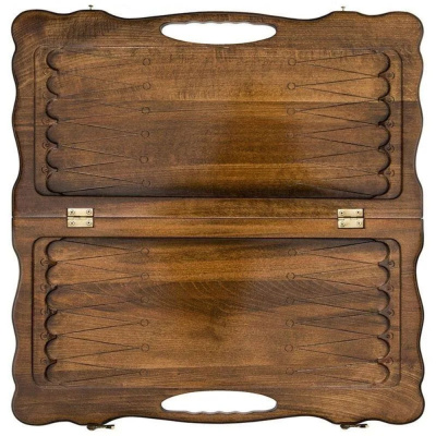 картинка Нарды резные "Олень" с ручкой 50, Haleyan от магазина Gamesdealer.ru