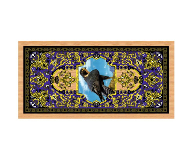 картинка Нарды + Шашки Аравия Сокол большие (Россия, дерево, 60 см), Partida от магазина Gamesdealer.ru