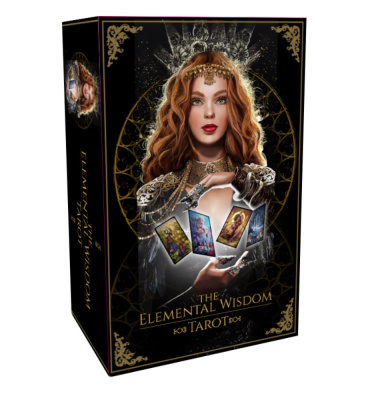 Карты Таро The Elemental Wisdom Tarot LARGE version 14cm, Taroteca  / Таро Мудрость Стихий,  14 см, 