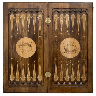 картинка Нарды резные "Парусник", Mirzoyan от магазина Gamesdealer.ru