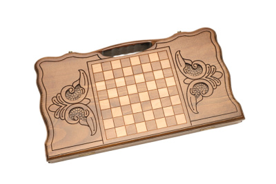 картинка Нарды резные "Арарат" с ручкой 50, Haleyan от магазина Gamesdealer.ru