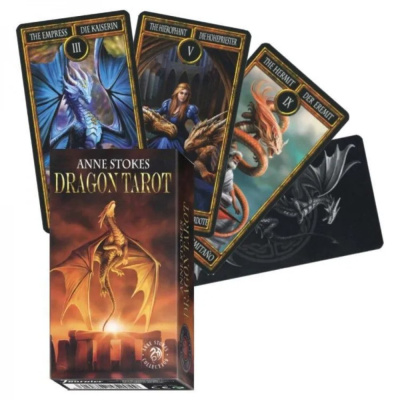 картинка Карты Таро "Fournier Anne Stokes Dragons Tarot" Fournier / Таро Анны Стокс Дракон от магазина Gamesdealer.ru
