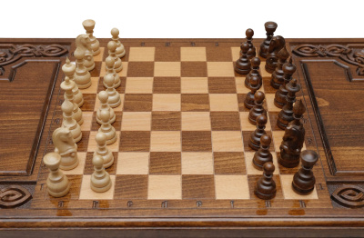 картинка Стол ломберный Нарды + Шахматы, Haleyan от магазина Gamesdealer.ru