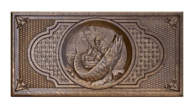 картинка Нарды резные "Рыбак", Mkhitaryan от магазина Gamesdealer.ru