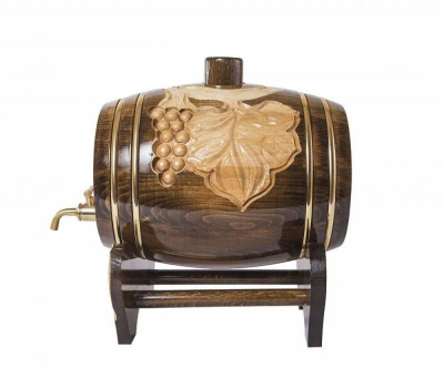 картинка Винный бочонок "Виноградная лоза-2" 1 л, Ustyan от магазина Gamesdealer.ru