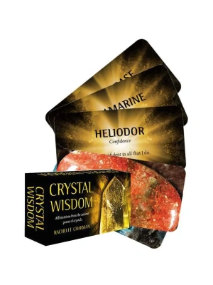 картинка Карты Таро "Crystal Wisdom Inspiration Cards" US Games / Карты Вдохновения Кристальной Мудростью от магазина Gamesdealer.ru
