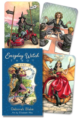 Карты Таро "Everyday Witch Tarot mini Cards" Llewellyn / Повседневное Таро Ведьмы мини