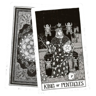картинка Карты Таро "Black Ritual Tarot" US Games / Черное ритуальное Таро от магазина Gamesdealer.ru