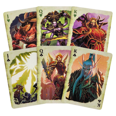 картинка Карты "Bicycle World of Warcraft Burning Crusade Standard Index" от магазина Gamesdealer.ru