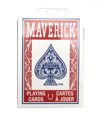 картинка Карты "Maverick Standard Index Red/blue" от магазина Gamesdealer.ru