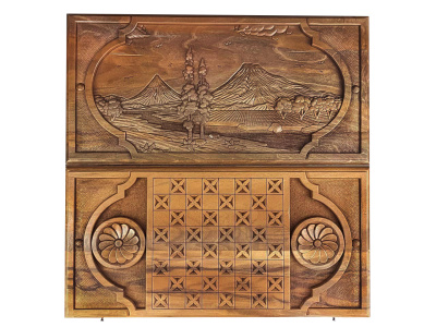 картинка Нарды резные "Долина Арарата" 60, Haleyan от магазина Gamesdealer.ru