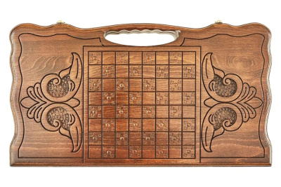 картинка Нарды резные "Георгий Победоносец", 50 ,Haleyan от магазина Gamesdealer.ru