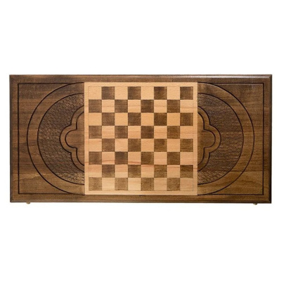 картинка Нарды резные "Волк", Mirzoyan от магазина Gamesdealer.ru