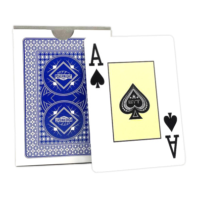 Карты для покера "Poker Night Pro" blue 100% пластик