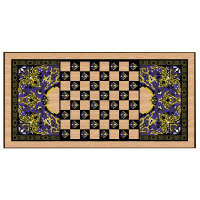 картинка Нарды + Шашки Сирия Сокол малые (Россия, дерево, 40 см), Partida от магазина Gamesdealer.ru