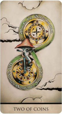 картинка Карты Таро "Tarot Nuages" US Games / Таро Облака от магазина Gamesdealer.ru