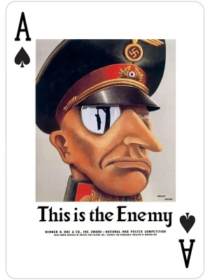 картинка Карты "USA Posters of World Wars I and II Poker Deck" от магазина Gamesdealer.ru
