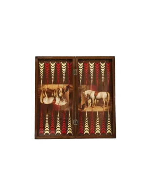 картинка Нарды Белая Лошадь XXL, Турция, Yenigun от магазина Gamesdealer.ru