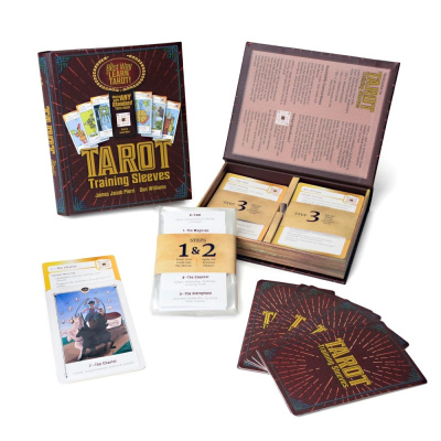 Карты Таро "Tarot Training Sleeves Learning Kit" Schiffer Publishing / Набор для обучения работе с Т